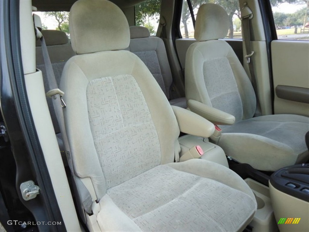 2002 VUE V6 AWD - Black Silver / Light Tan photo #7