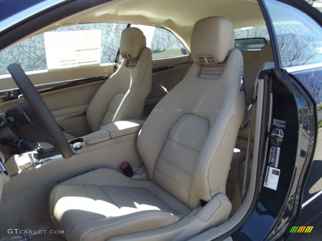 Almond/Mocha Interior 2012 Mercedes-Benz E 350 Cabriolet Photo #60144112