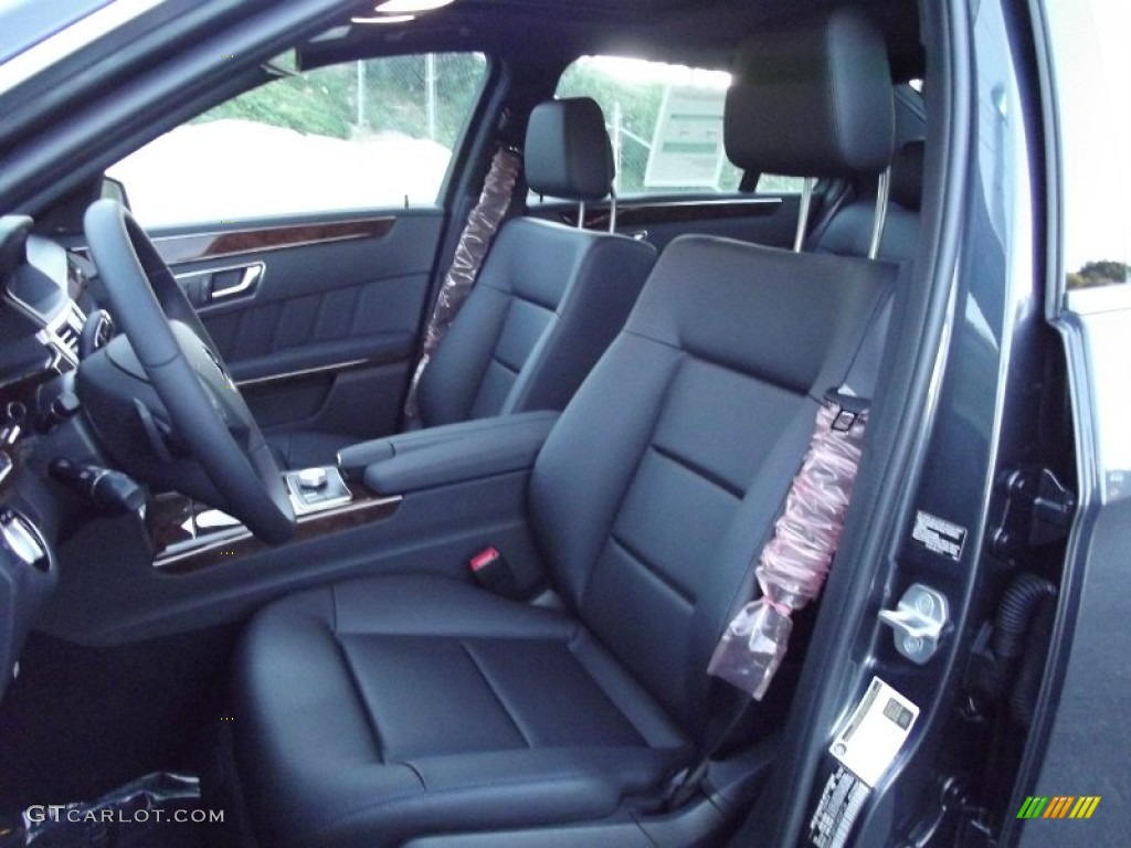 Black Interior 2012 Mercedes-Benz E 350 BlueTEC Sedan Photo #60144368