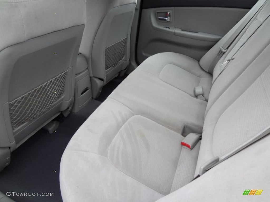 Gray Interior 2008 Kia Spectra EX Sedan Photo #60144897