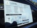 2012 Mercedes-Benz CL 550 4MATIC Window Sticker