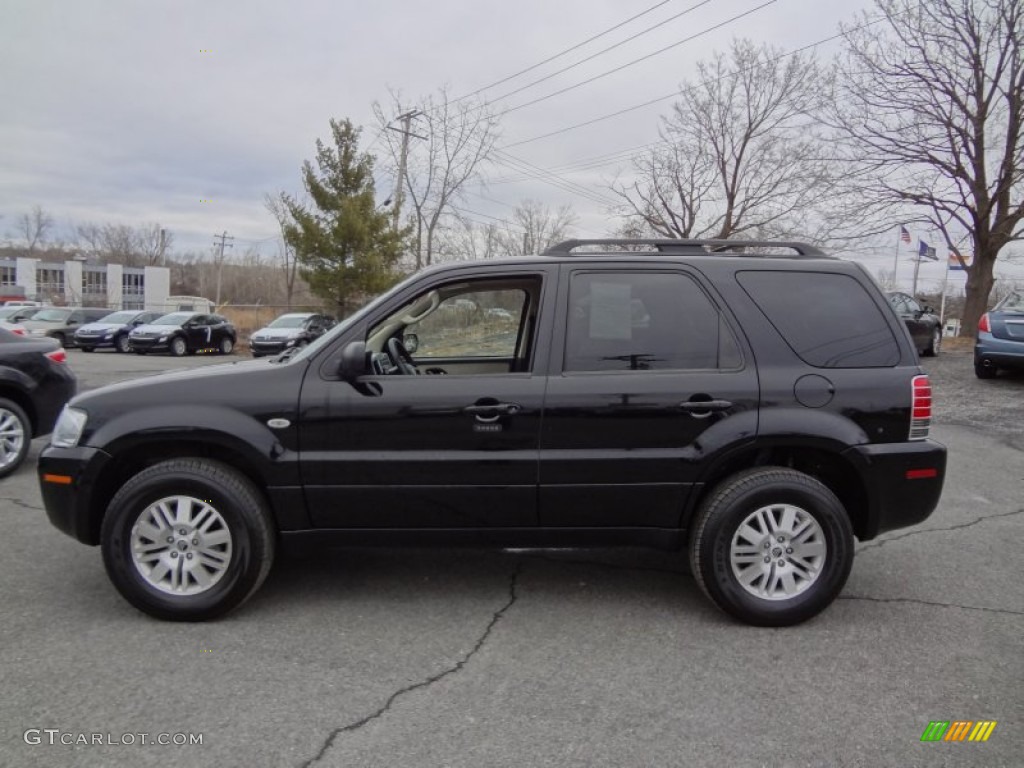 Black 2006 Mercury Mariner Premier 4WD Exterior Photo #60145191