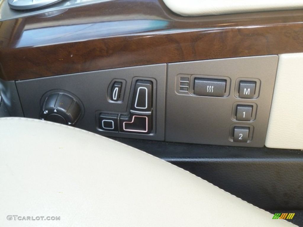 2004 7 Series 745Li Sedan - Orient Blue Metallic / Black/Creme Beige photo #14
