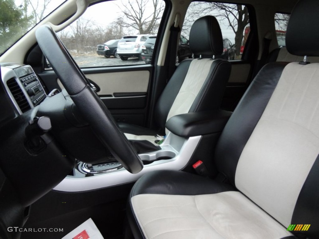 Black/Light Parchment Interior 2006 Mercury Mariner Premier 4WD Photo #60145257