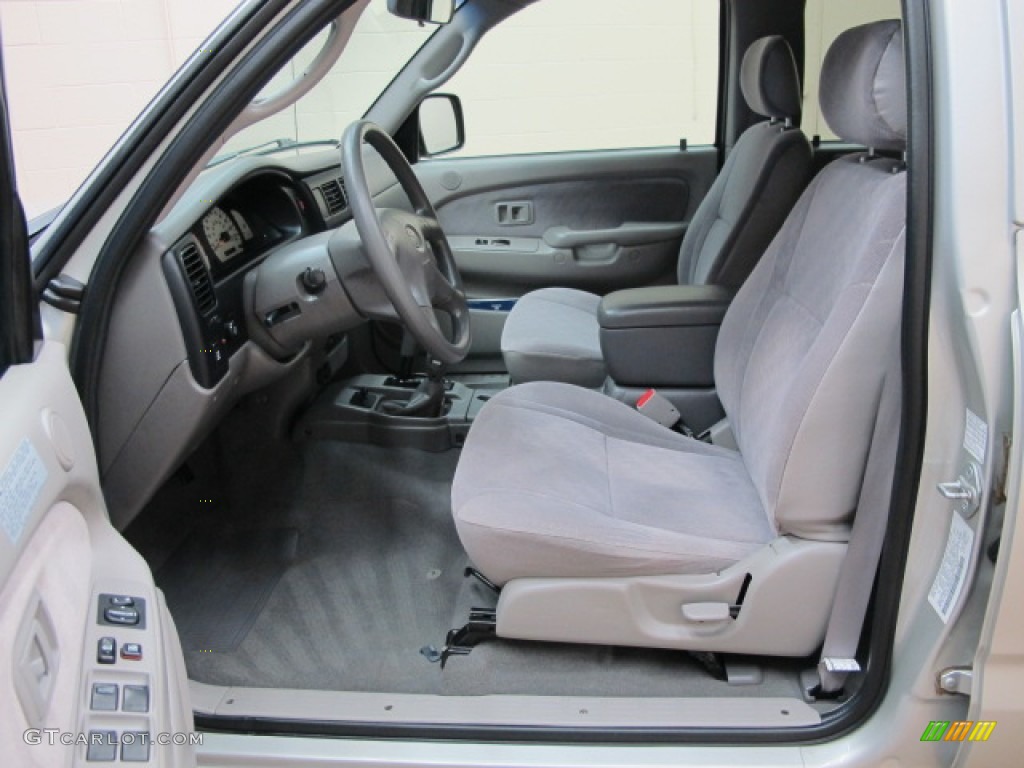 Charcoal Interior 2004 Toyota Tacoma V6 TRD Double Cab 4x4 Photo #60145729