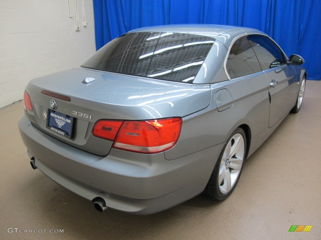 2007 3 Series 335i Convertible - Space Gray Metallic / Grey photo #9