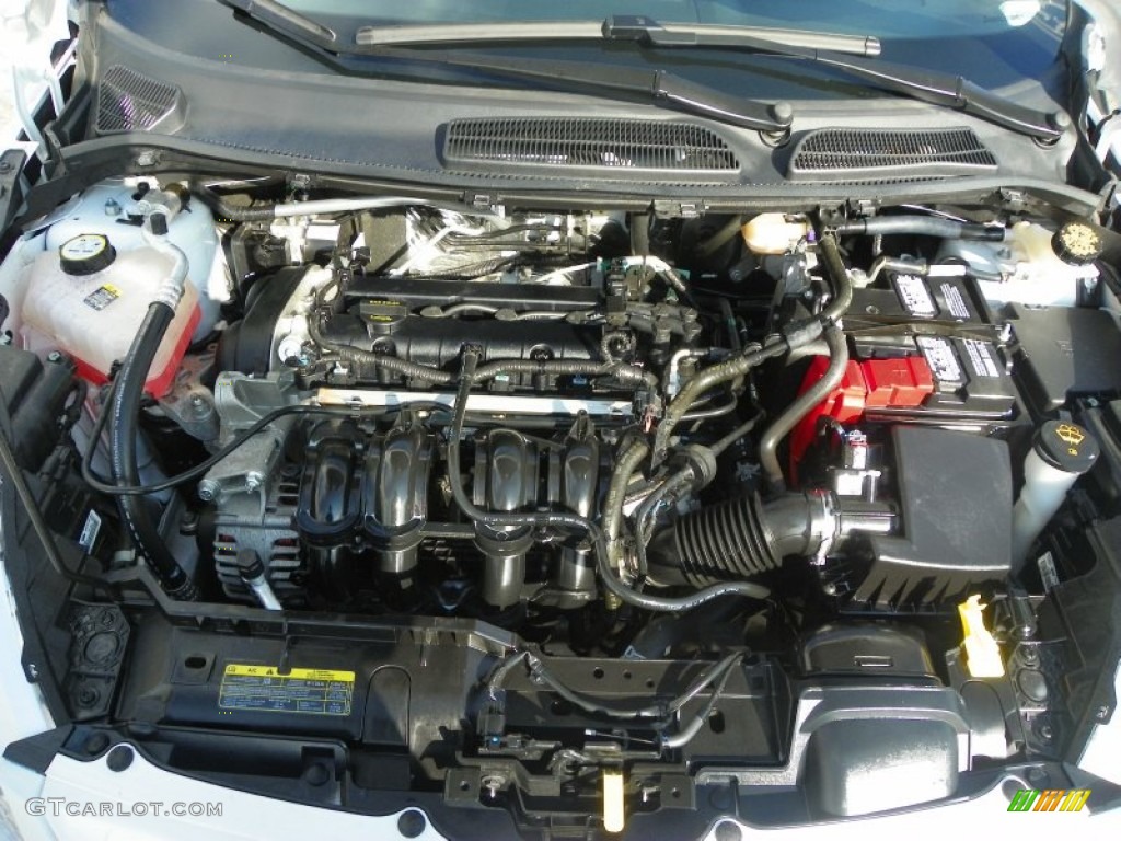 2011 Ford Fiesta SES Hatchback 1.6 Liter DOHC 16-Valve Ti-VCT Duratec 4 Cylinder Engine Photo #60146904