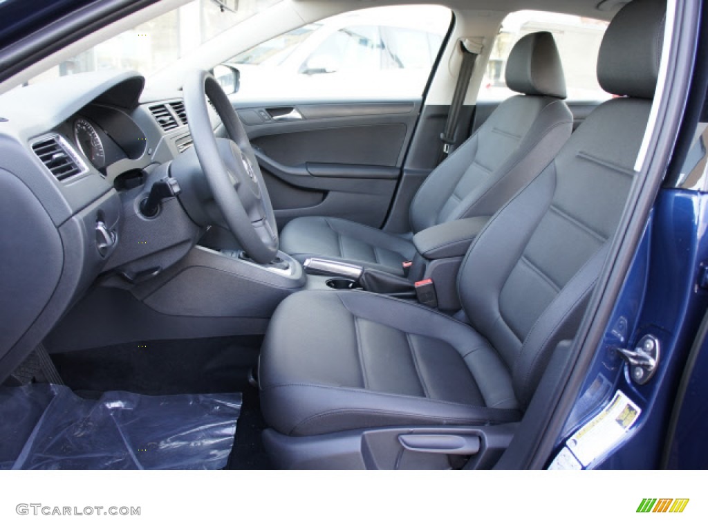 Titan Black Interior 2012 Volkswagen Jetta SE Sedan Photo #60148404