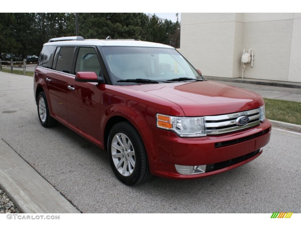 Redfire Metallic Ford Flex