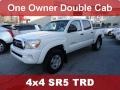 2008 Super White Toyota Tacoma V6 TRD Double Cab 4x4  photo #1