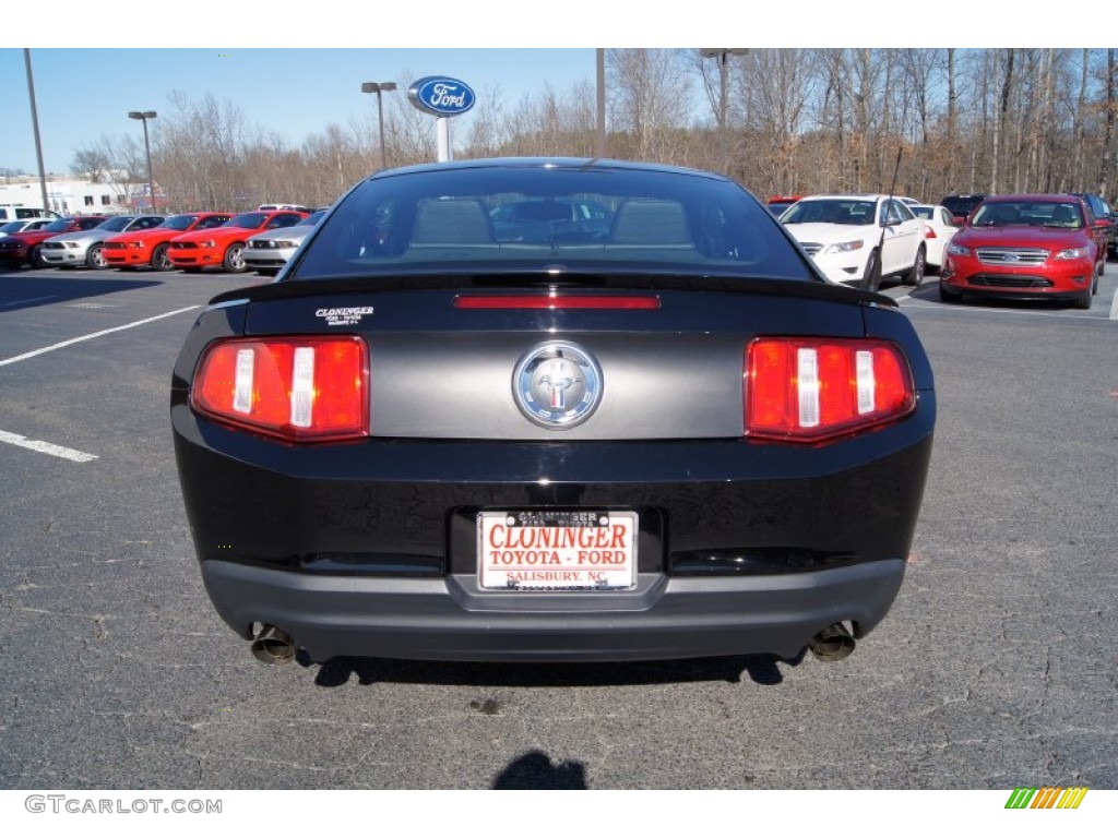 2011 Mustang V6 Mustang Club of America Edition Coupe - Ebony Black / Charcoal Black photo #4