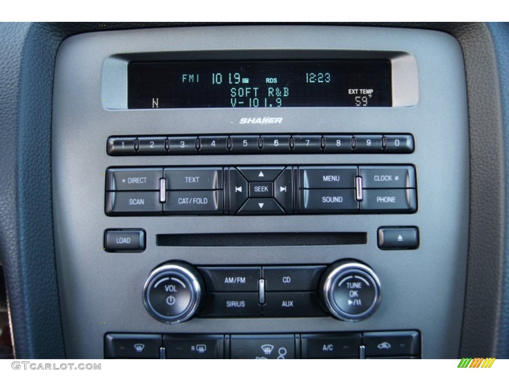 2011 Ford Mustang V6 Mustang Club of America Edition Coupe Controls Photo #60150102