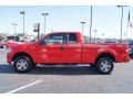 2005 Bright Red Ford F150 STX SuperCab 4x4  photo #5