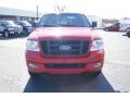 2005 Bright Red Ford F150 STX SuperCab 4x4  photo #7