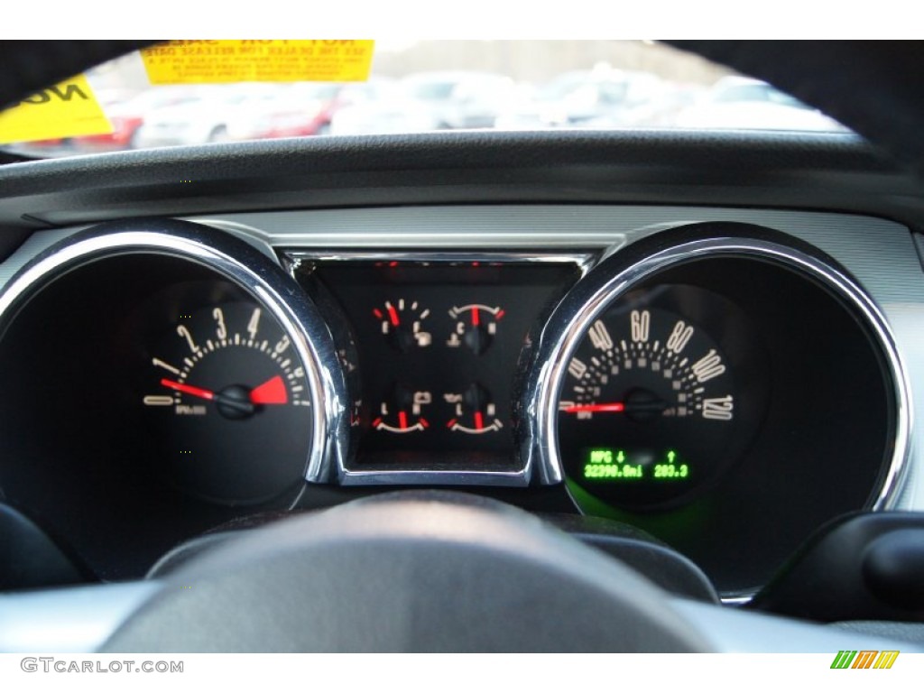 2006 Ford Mustang V6 Premium Coupe Gauges Photos