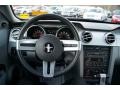 Light Graphite 2006 Ford Mustang V6 Premium Coupe Steering Wheel