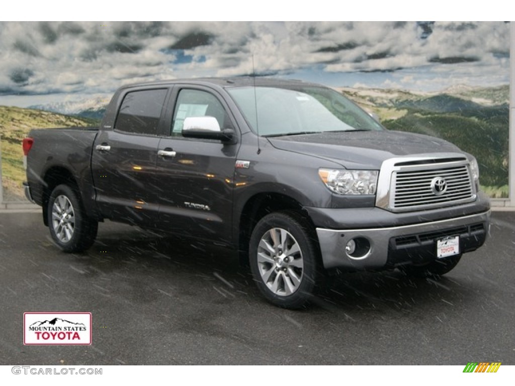 2012 Tundra Platinum CrewMax 4x4 - Magnetic Gray Metallic / Graphite photo #1