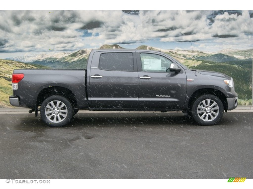 Magnetic Gray Metallic 2012 Toyota Tundra Platinum CrewMax 4x4 Exterior Photo #60151153