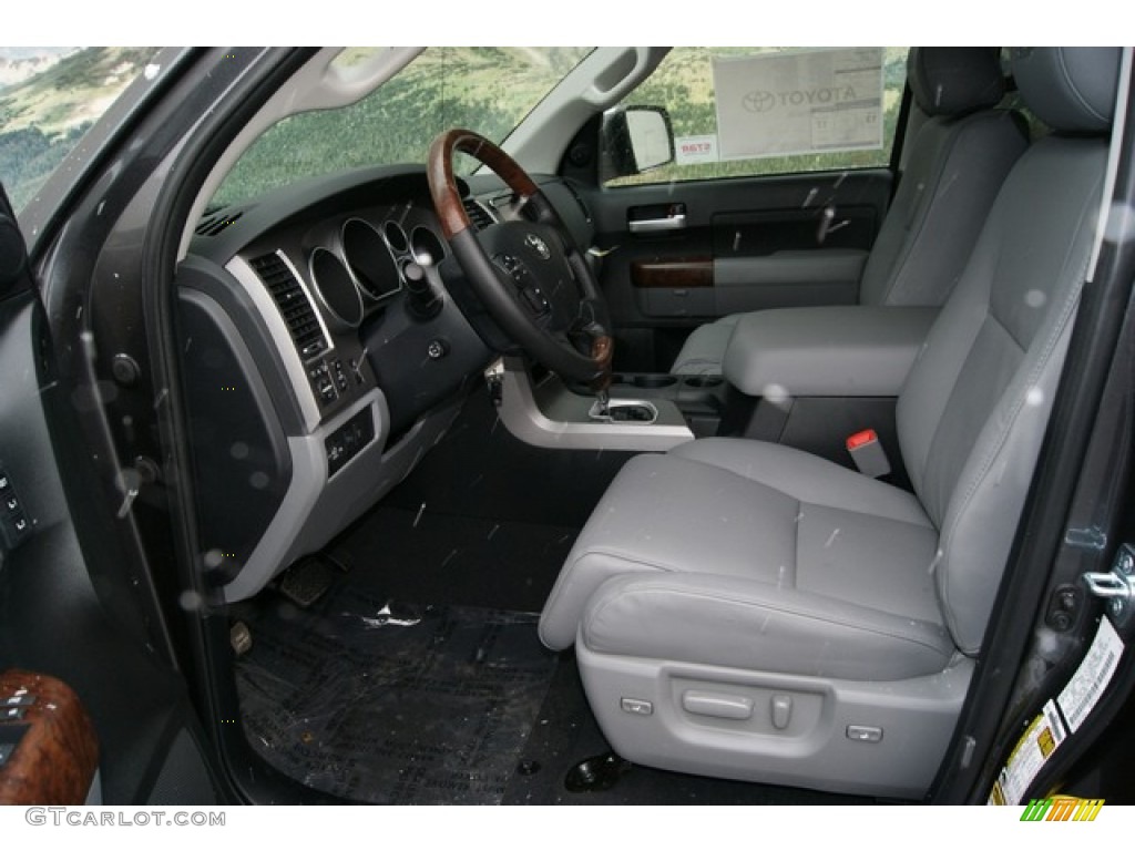 Graphite Interior 2012 Toyota Tundra Platinum CrewMax 4x4 Photo #60151171