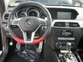 AMG Edition 1 Black Nappa/Red Stitching Dashboard Photo for 2012 Mercedes-Benz C #60151317