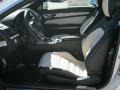2012 Mercedes-Benz E Ash/Black Interior Front Seat Photo