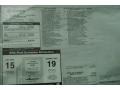 2012 Toyota Tacoma V6 TRD Access Cab 4x4 Window Sticker
