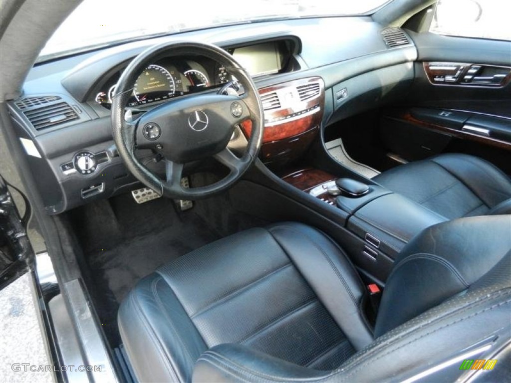 Black Interior 2008 Mercedes-Benz CL 63 AMG Photo #60152091
