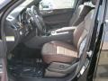 Auburn Brown/Black Interior Photo for 2012 Mercedes-Benz ML #60152355