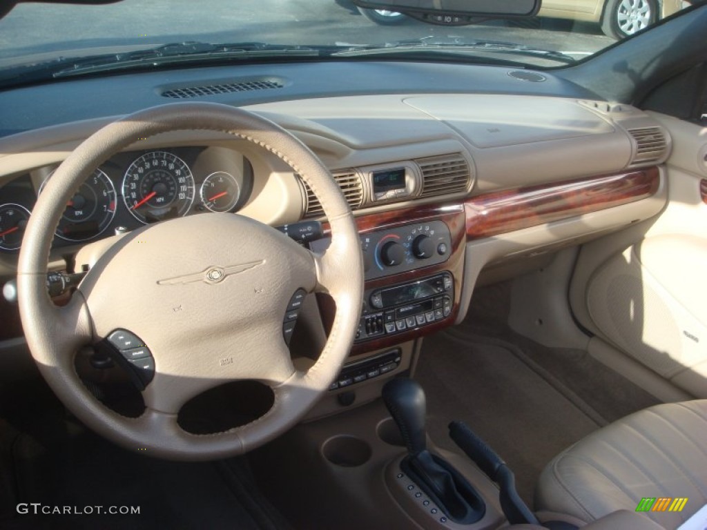 2001 Sebring LXi Convertible - Dark Garnet Red Pearlcoat / Sandstone photo #21