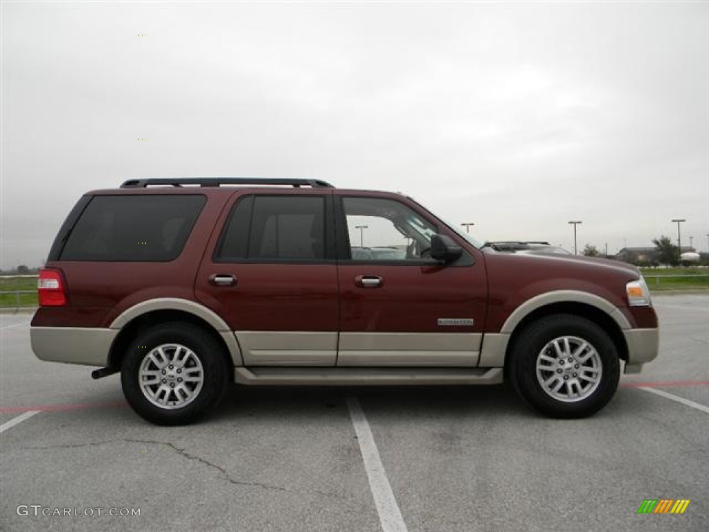 Dark Copper Metallic 2007 Ford Expedition Eddie Bauer Exterior Photo #60153186
