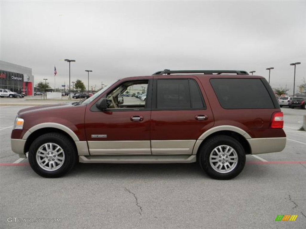Dark Copper Metallic 2007 Ford Expedition Eddie Bauer Exterior Photo #60153222