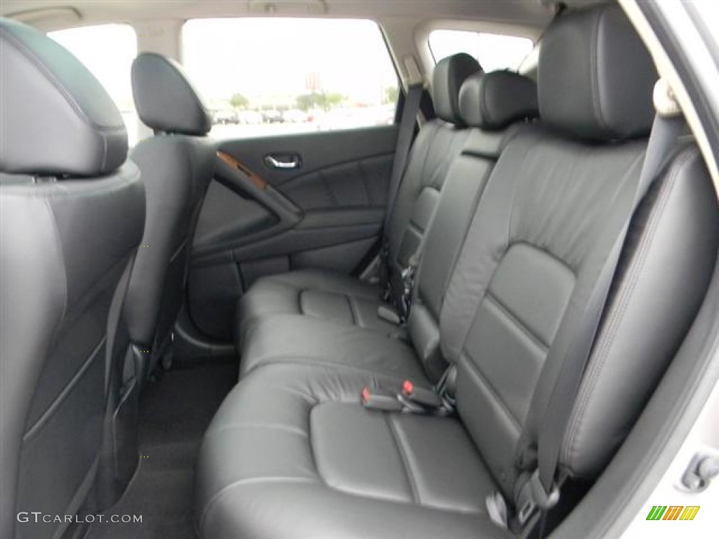 Black Interior 2012 Nissan Murano LE Platinum Edition Photo #60153672
