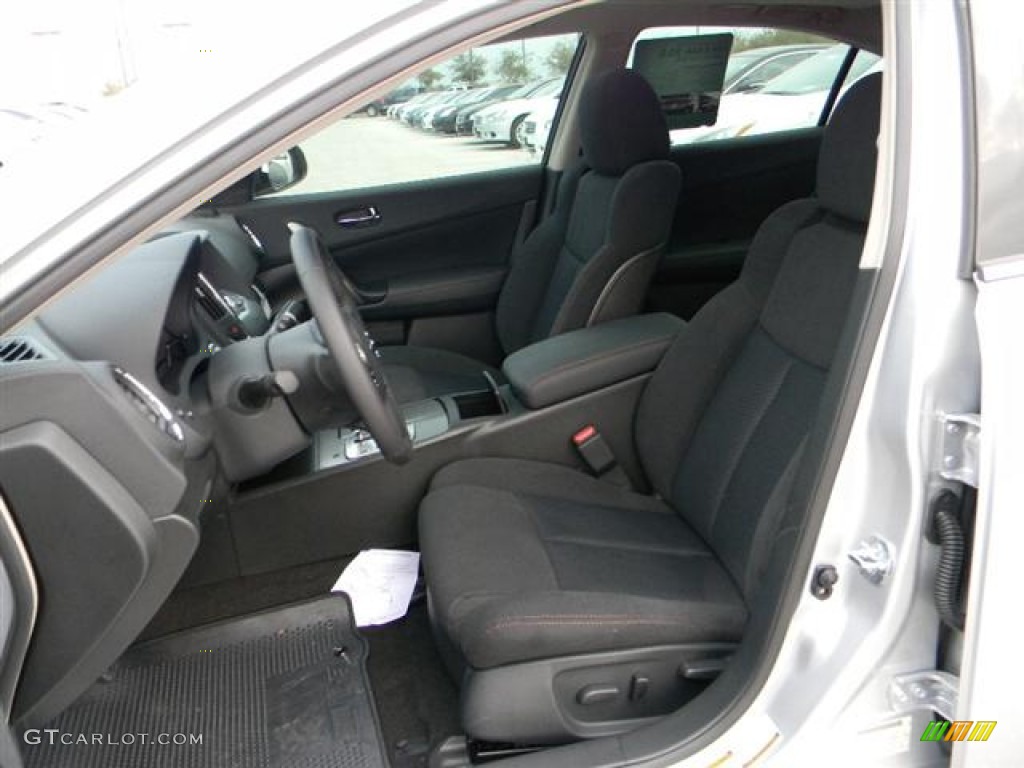 Charcoal Interior 2012 Nissan Maxima 3.5 S Photo #60153819
