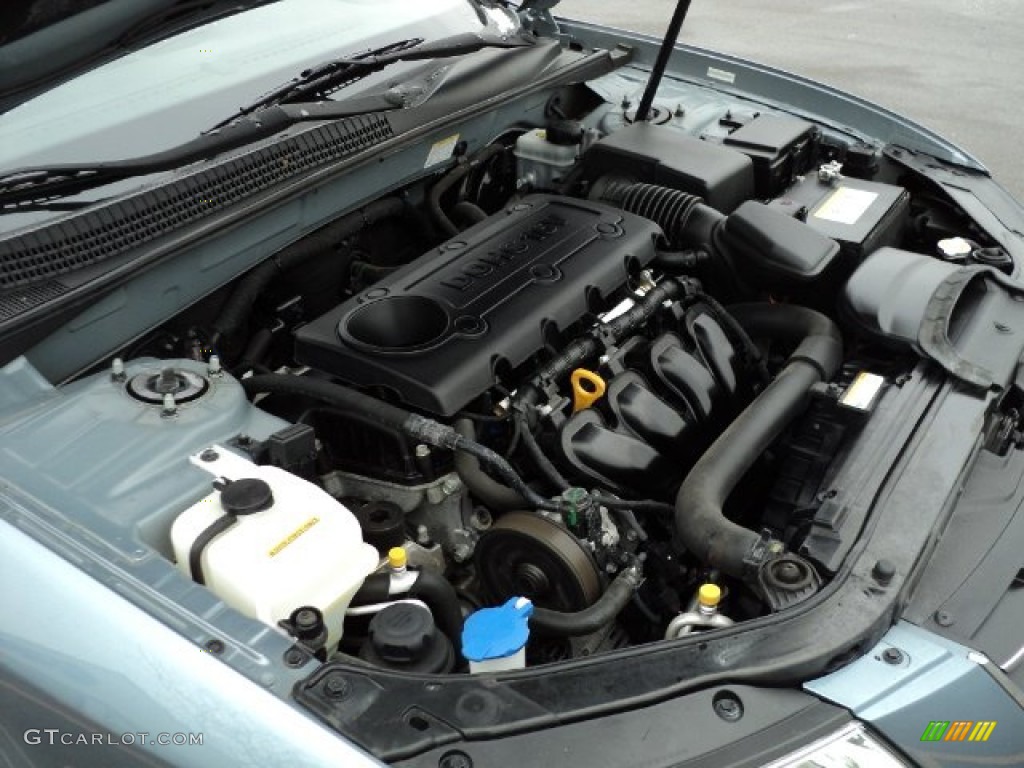 2009 Hyundai Sonata GLS 2.4 Liter DOHC 16V VVT 4 Cylinder Engine Photo #60153924