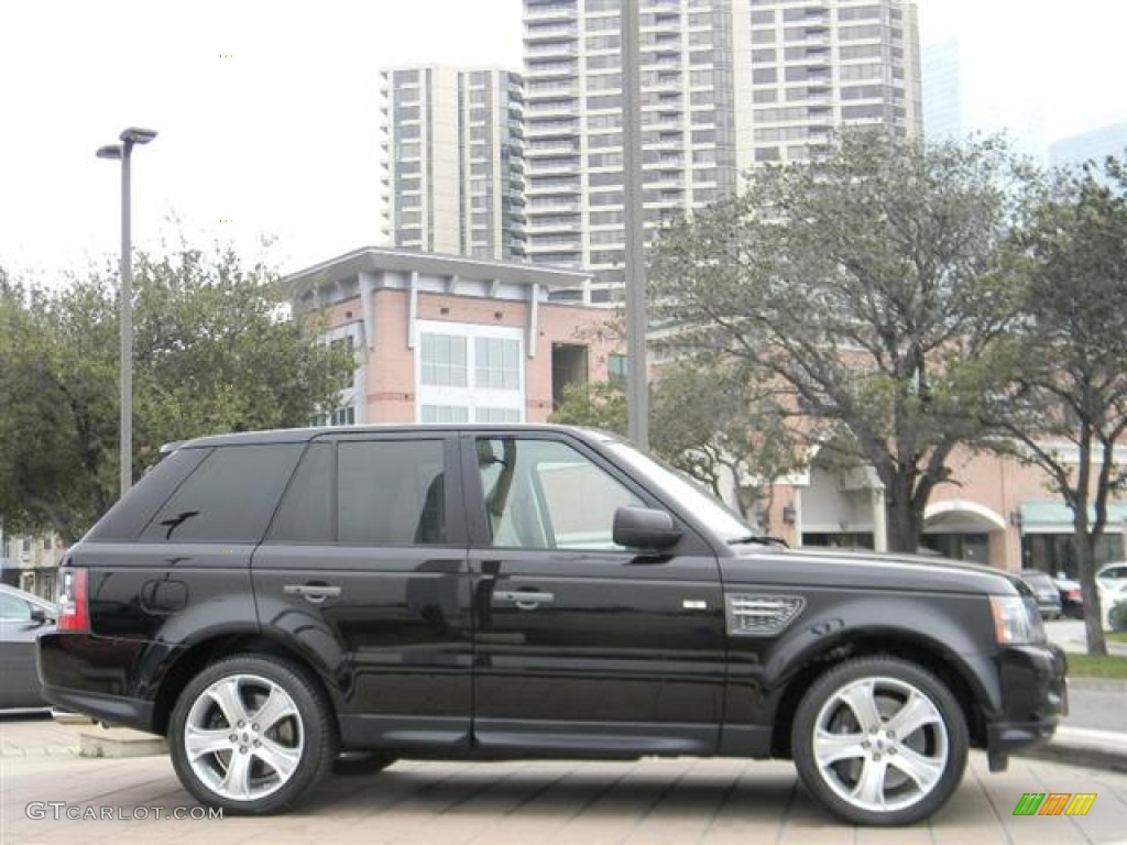 Santorini Black 2010 Land Rover Range Rover Sport Supercharged Exterior Photo #60154140