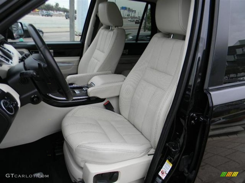 Premium Ivory/Ebony Stitching Interior 2010 Land Rover Range Rover Sport Supercharged Photo #60154281