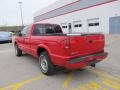 2003 Victory Red Chevrolet S10 LS Extended Cab 4x4  photo #4