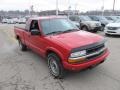 2003 Victory Red Chevrolet S10 LS Extended Cab 4x4  photo #8