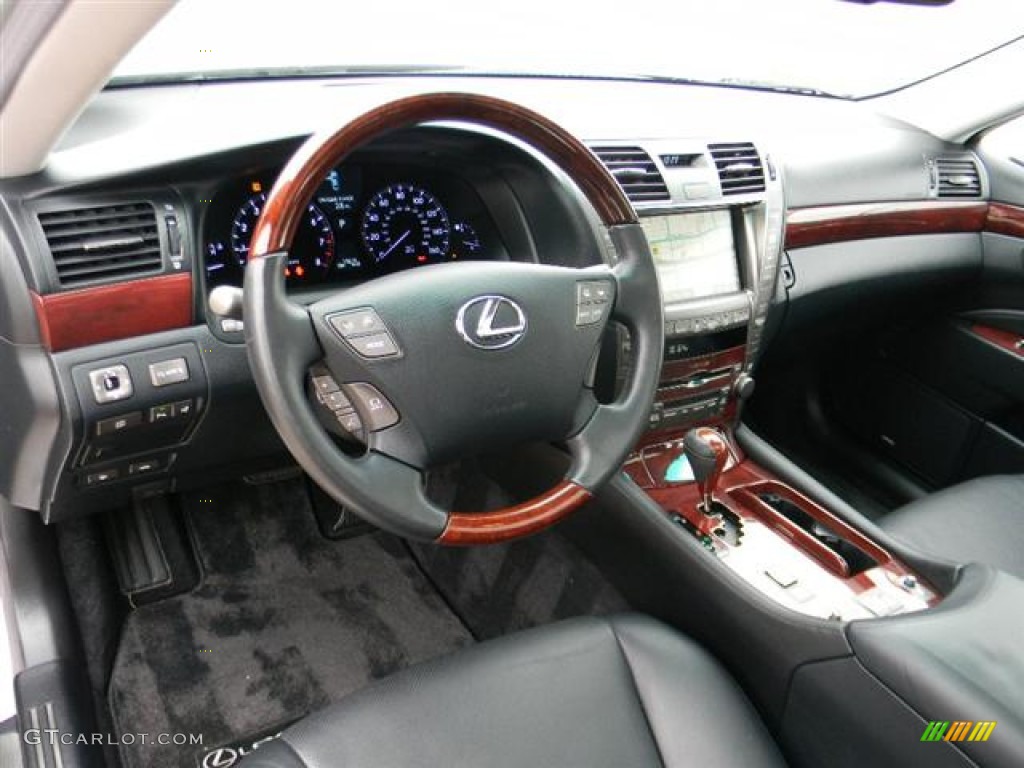 2009 Lexus LS 460 Black Dashboard Photo #60155097