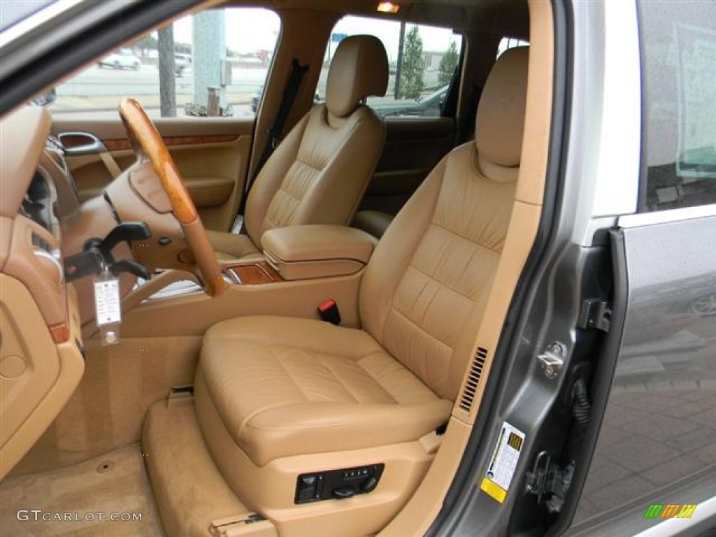 Havanna/Sand Beige Interior 2008 Porsche Cayenne S Photo #60155325