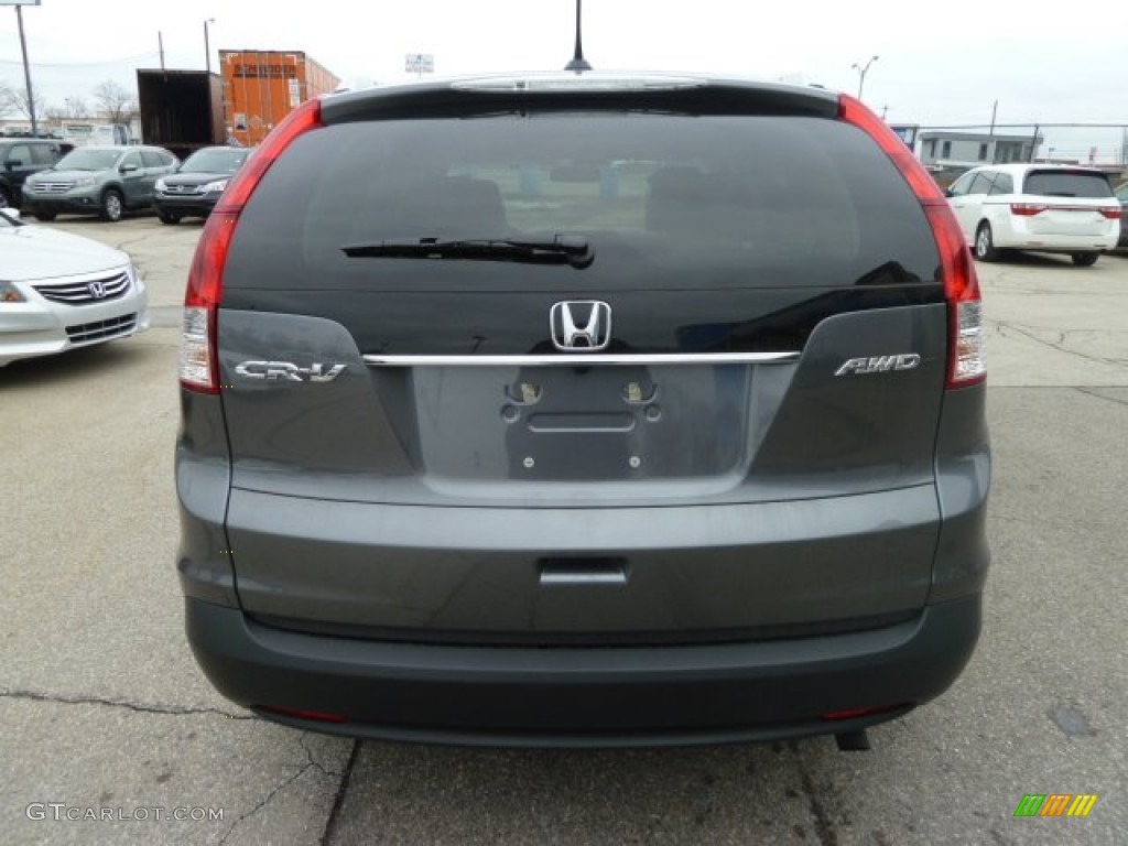 2012 CR-V EX-L 4WD - Polished Metal Metallic / Gray photo #4