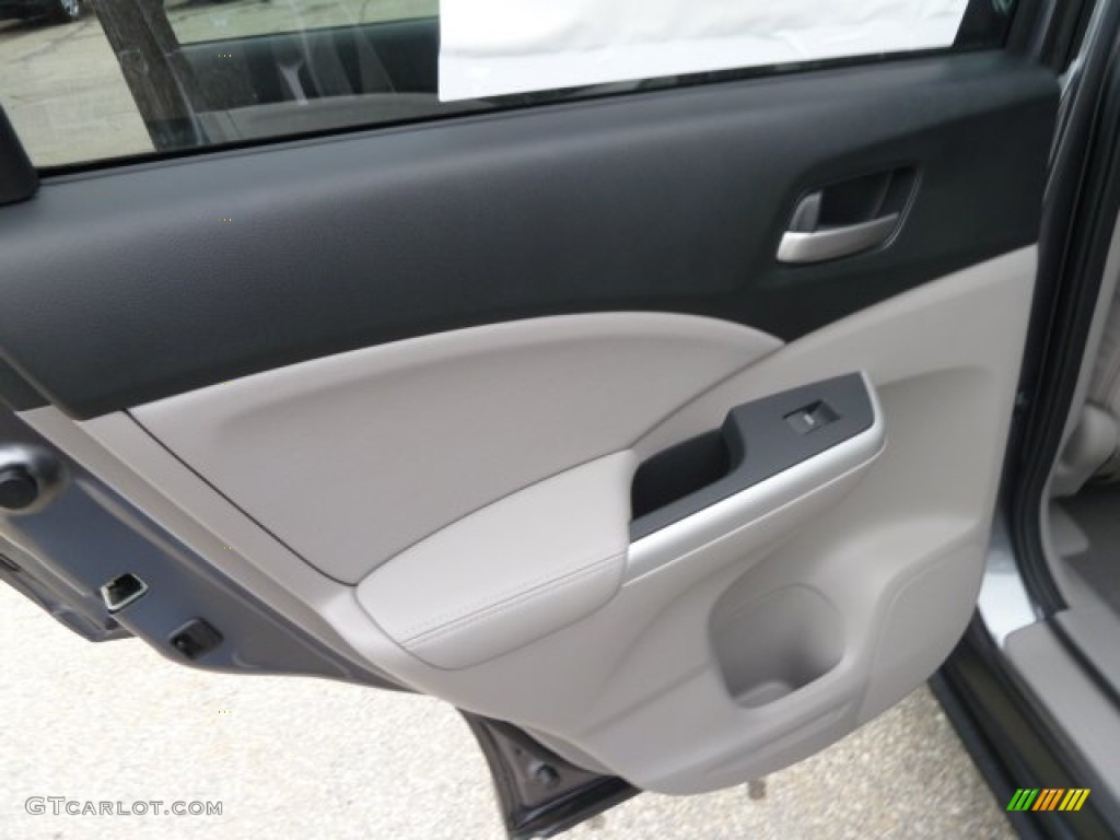 2012 CR-V EX-L 4WD - Polished Metal Metallic / Gray photo #13