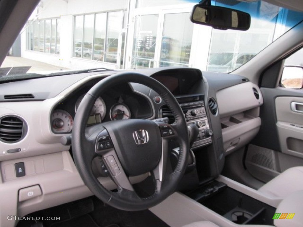 2012 Honda Pilot EX-L 4WD Gray Dashboard Photo #60156831
