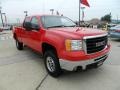 2008 Fire Red GMC Sierra 2500HD Crew Cab  photo #3