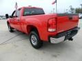 2008 Fire Red GMC Sierra 2500HD Crew Cab  photo #7