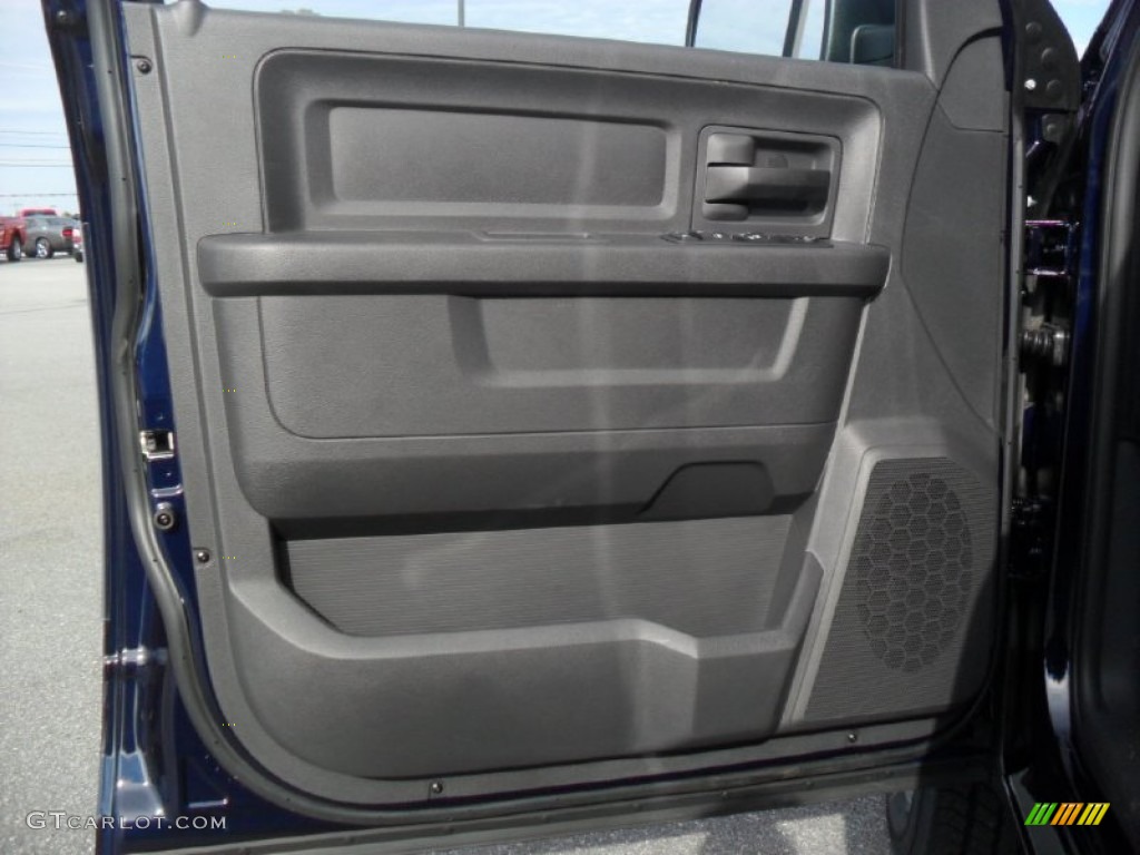 2012 Ram 1500 Express Crew Cab 4x4 - True Blue Pearl / Dark Slate Gray/Medium Graystone photo #9