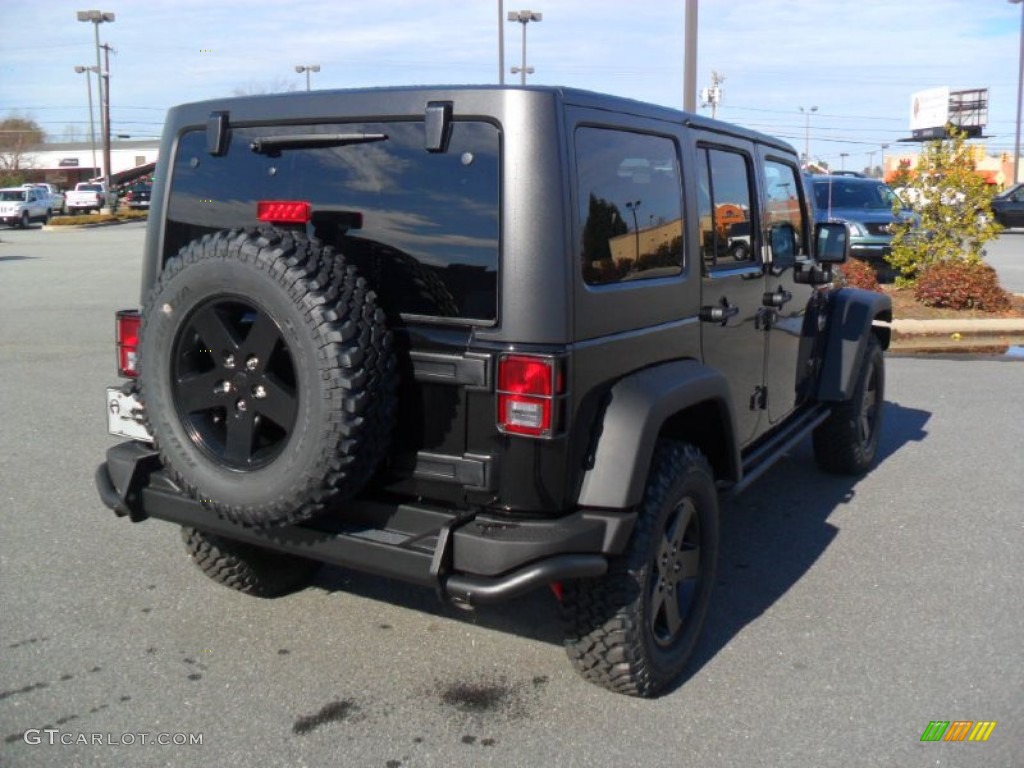 Black 2012 Jeep Wrangler Unlimited Call of Duty: MW3 Edition 4x4 Exterior Photo #60158103