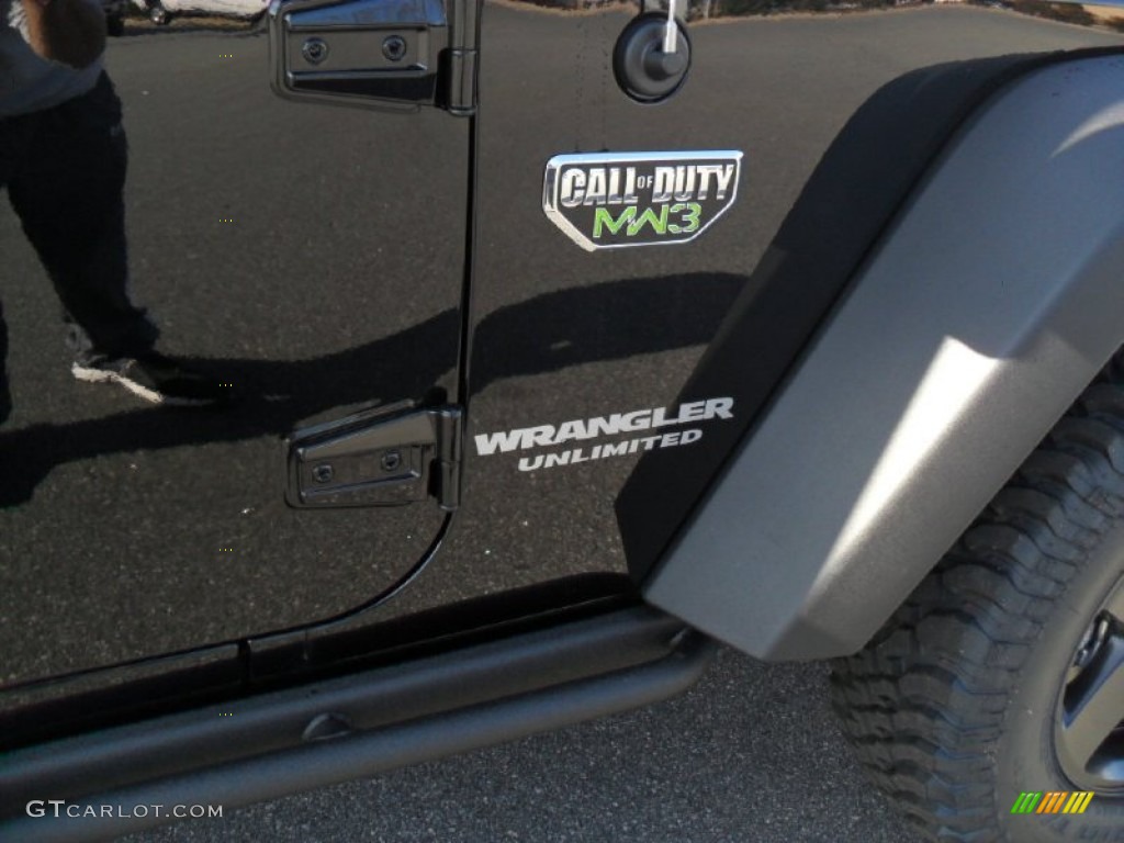 2012 Jeep Wrangler Unlimited Call of Duty: MW3 Edition 4x4 Marks and Logos Photo #60158298