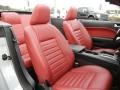 Red/Dark Charcoal 2006 Ford Mustang GT Premium Convertible Interior Color