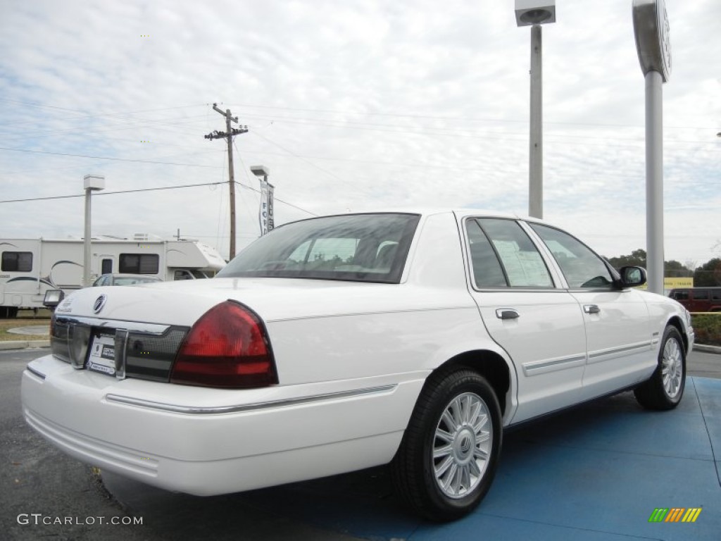 2011 Grand Marquis LS Ultimate Edition - Vibrant White / Light Camel photo #5